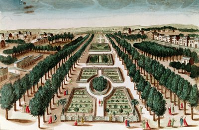 View of the Jardin des Plantes from the Cabinet d